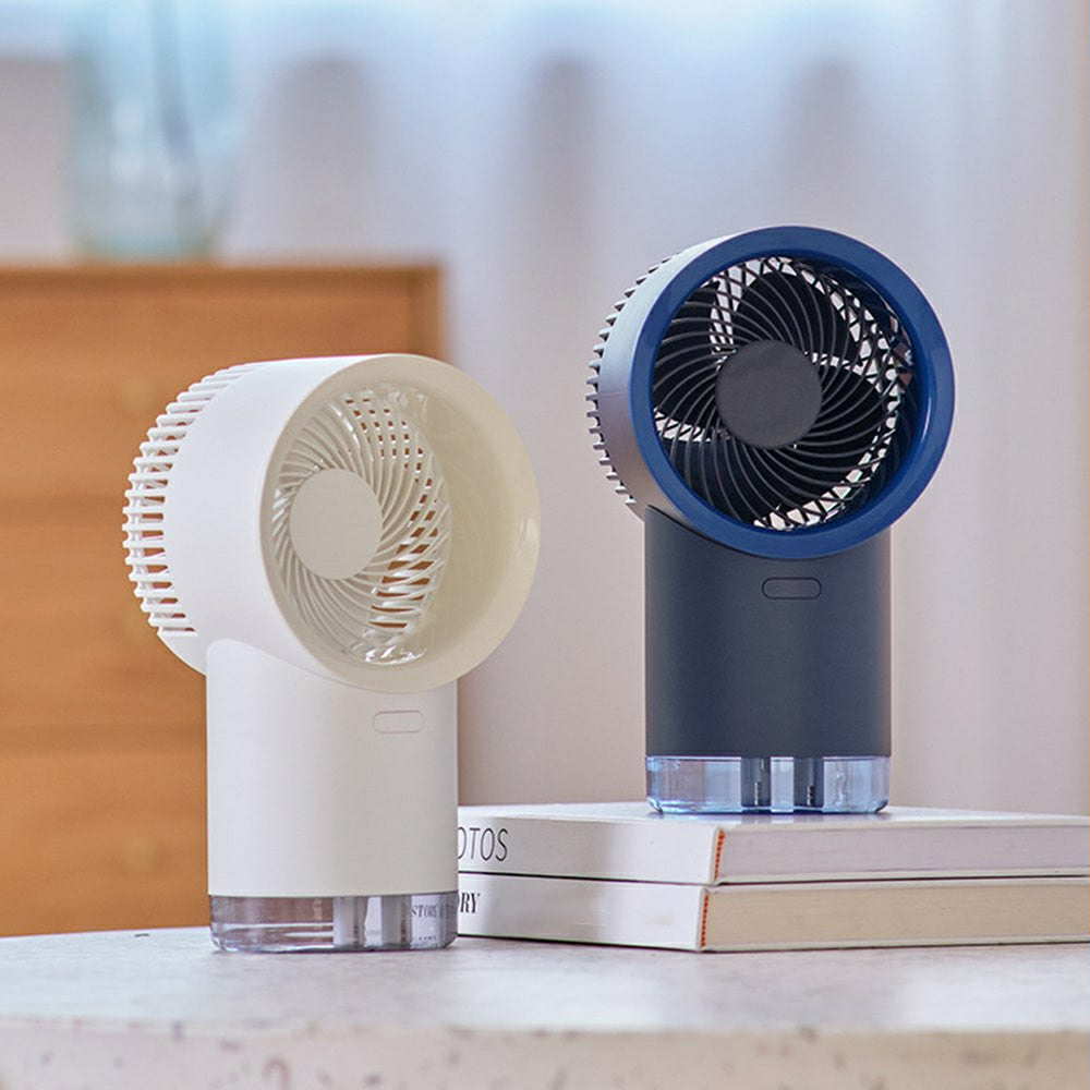 Ventilateur Refroidisseur d'Air Rechargeable avec Diffusseur et LED RGB