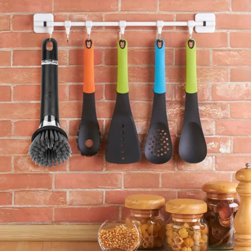 Brosses Nettoyage avec Distributeur Savon 3 en 1