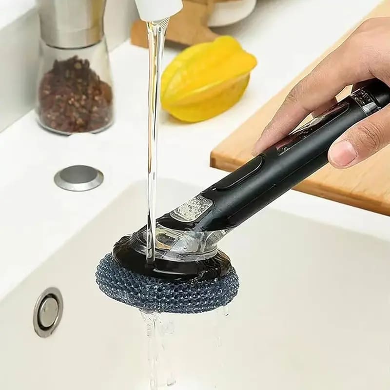 Brosses Nettoyage avec Distributeur Savon 3 en 1