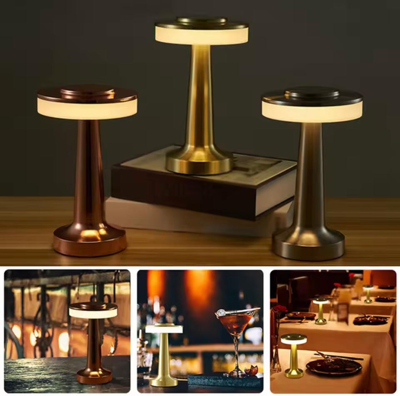 Lampe De Table Portables Sans Fil Rechargeable Avec Tactile Modèle 2