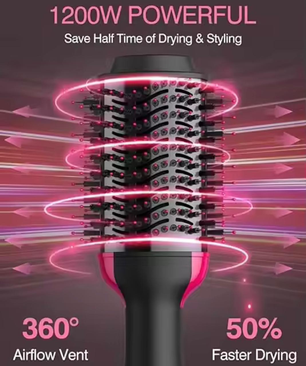 Brosse Cheveux 3 En 1 Soufflante & Lissante