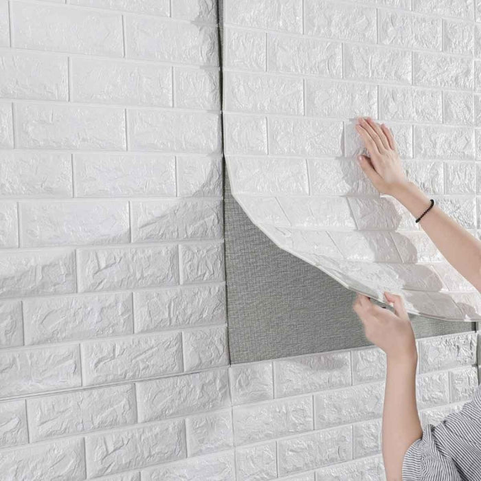 Panneau Mural Adhésif - Anti-Humidité 3D - 77 * 70 Cm