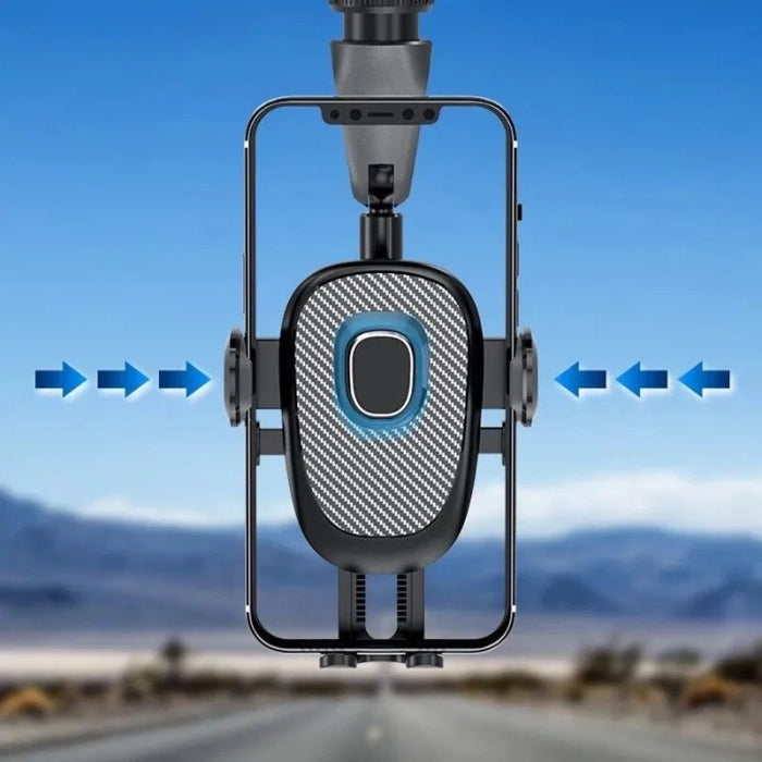 Support téléphone de rétroviseur rotatif à 360 degrés