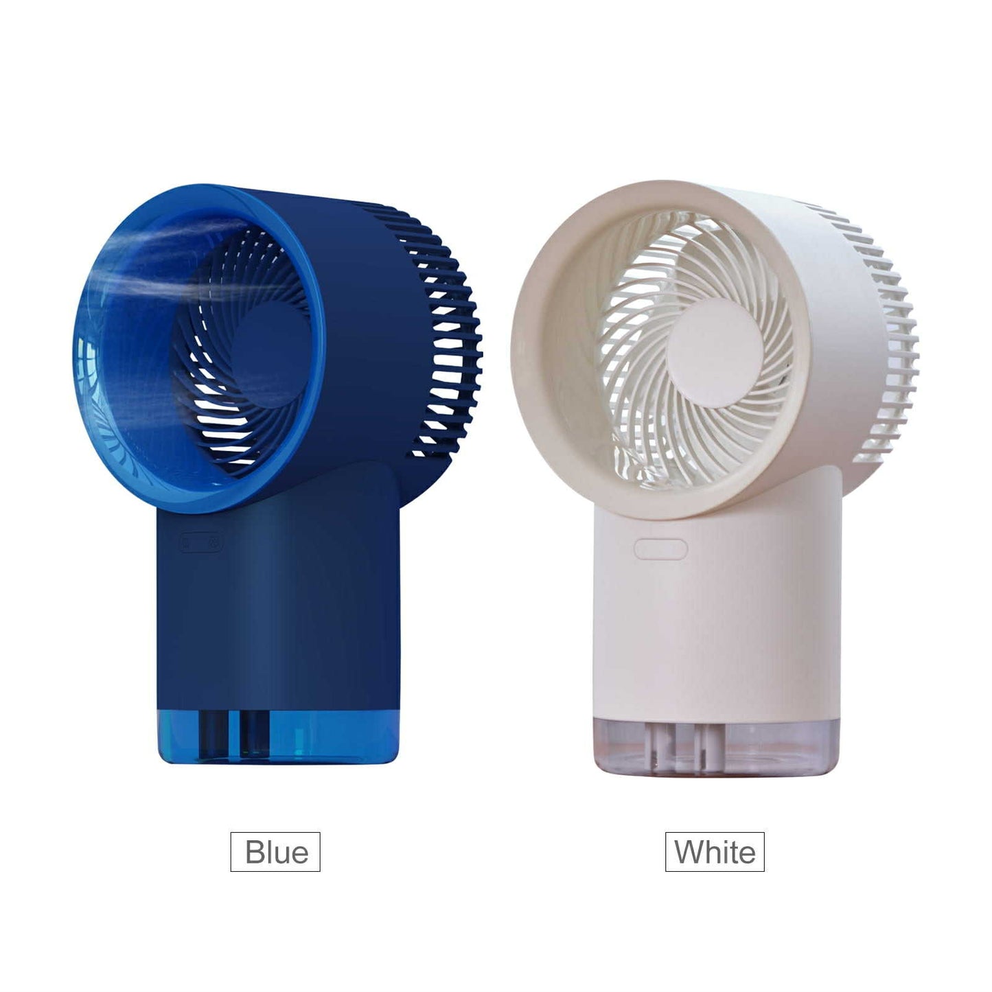 Ventilateur Refroidisseur d'Air Rechargeable avec Diffusseur et LED RGB