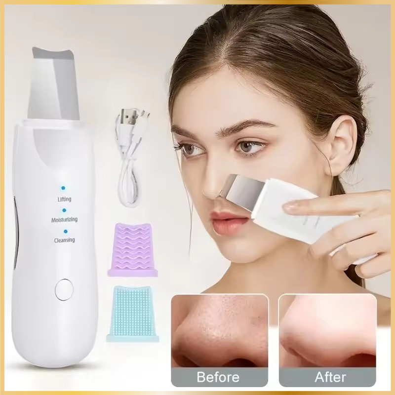 Épurateur Visage Ultrasonique 4-en-1 Lift & Clean
