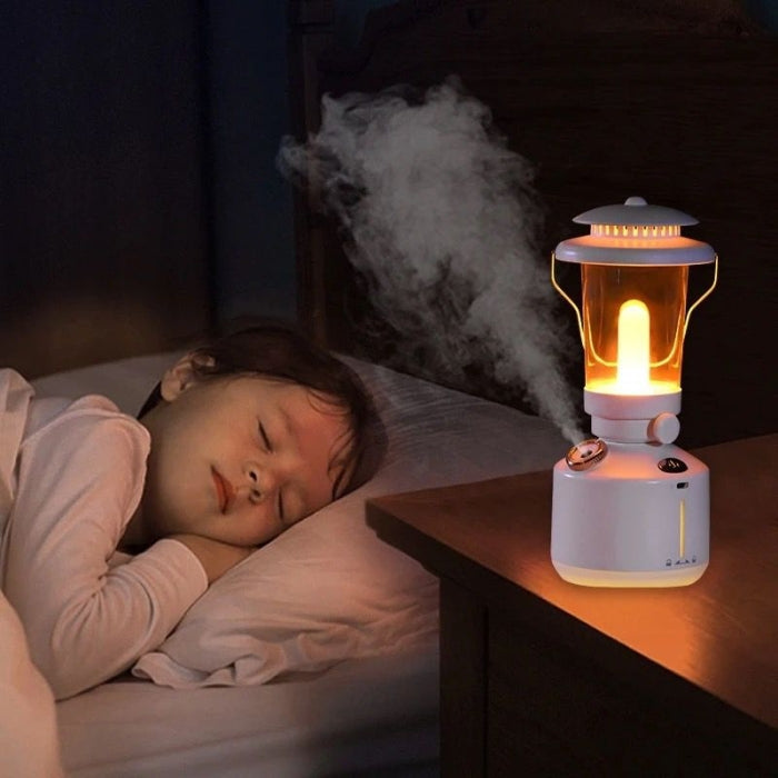 Lampe De Camping Rechargeable Avec Diffuseur D'huile Essentiel