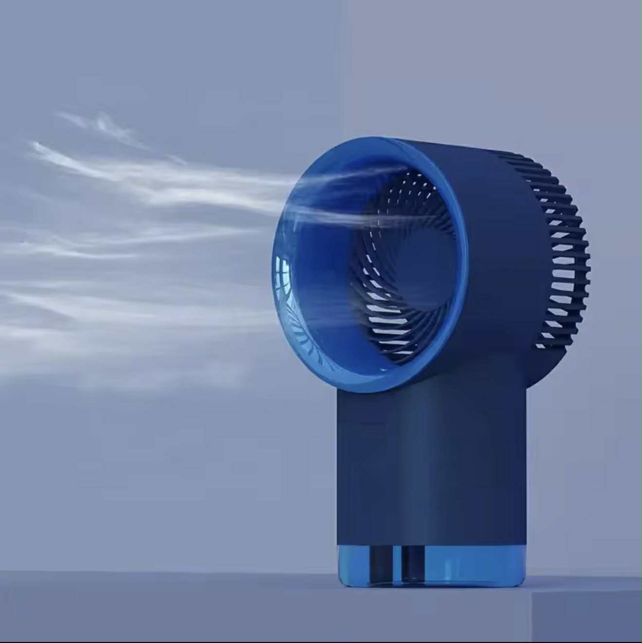 Ventilateur Refroidisseur d'Air Rechargeable avec Diffusseur et LED RGB