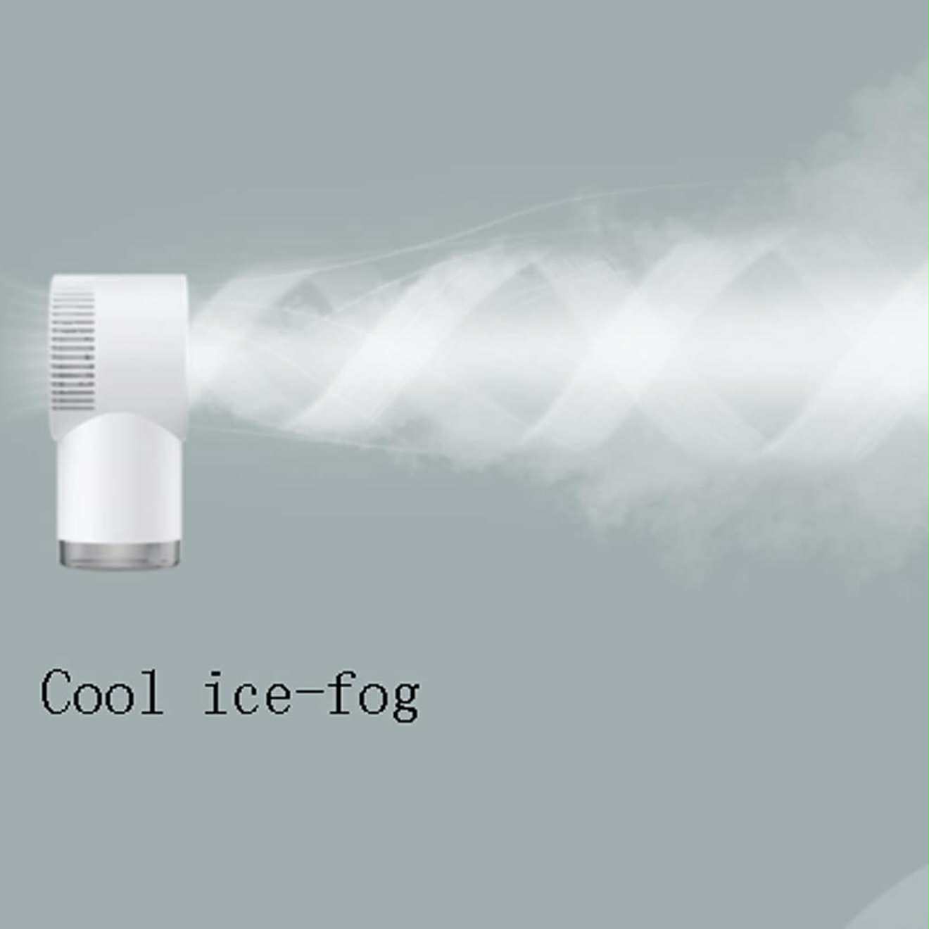 Ventilateur Refroidisseur d'Air Rechargeable avec Diffusseur et LED RGB