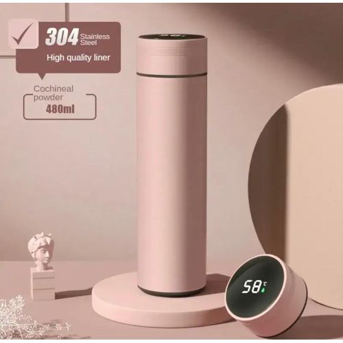 Thermos Isotherme En Acier Inoxydable Avec Afficheur De Température 500 ML