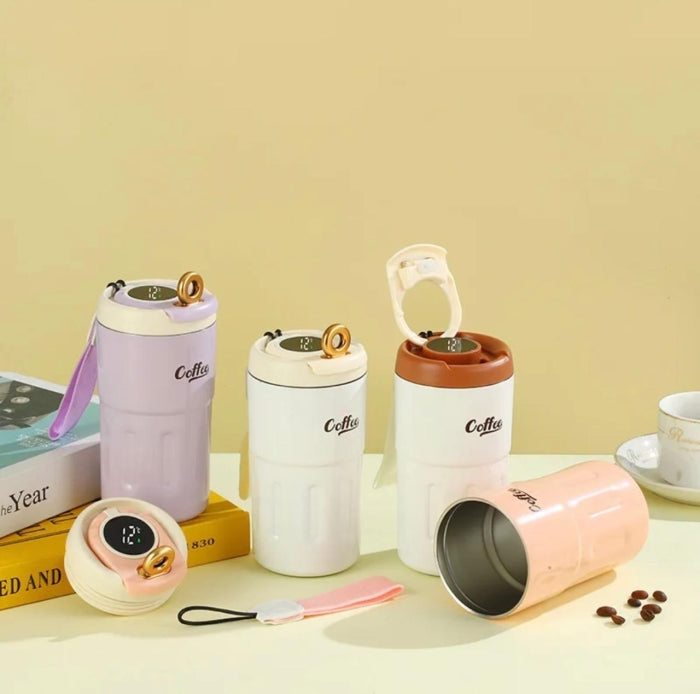 Thermos Mug Led Isotherme Avec Affichage De La Température 500 ML