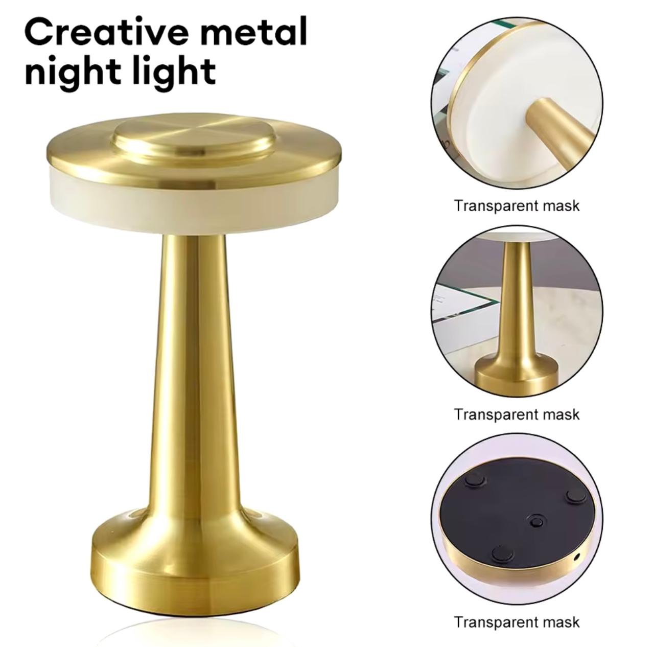 Lampe De Table Portables Sans Fil Rechargeable Avec Tactile Modèle 2