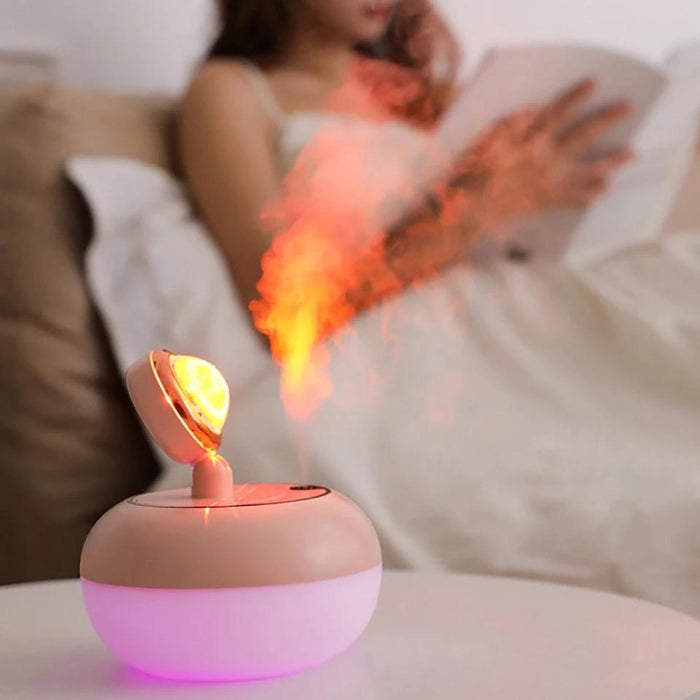 Lampe De Coucher De Soleil Rechargeable Avec Diffuseur D'huile Essentielles