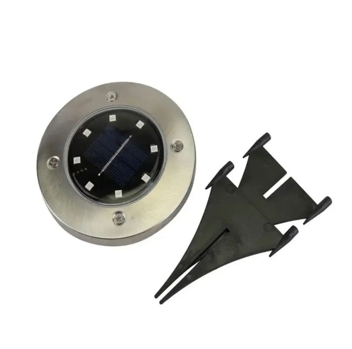 Applique Solaire Extérieur De 8 Voyants Solaires À LED