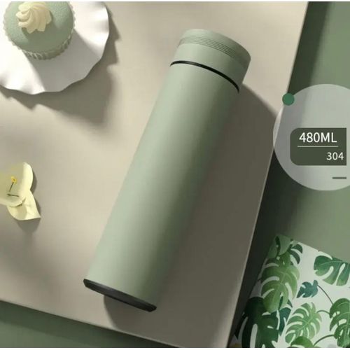 Thermos Isotherme En Acier Inoxydable Avec Afficheur De Température 500 ML