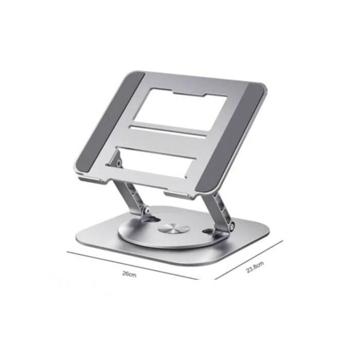 Support Pliable En Aluminium Pour PC Portable & Notebook Rotatif 360°