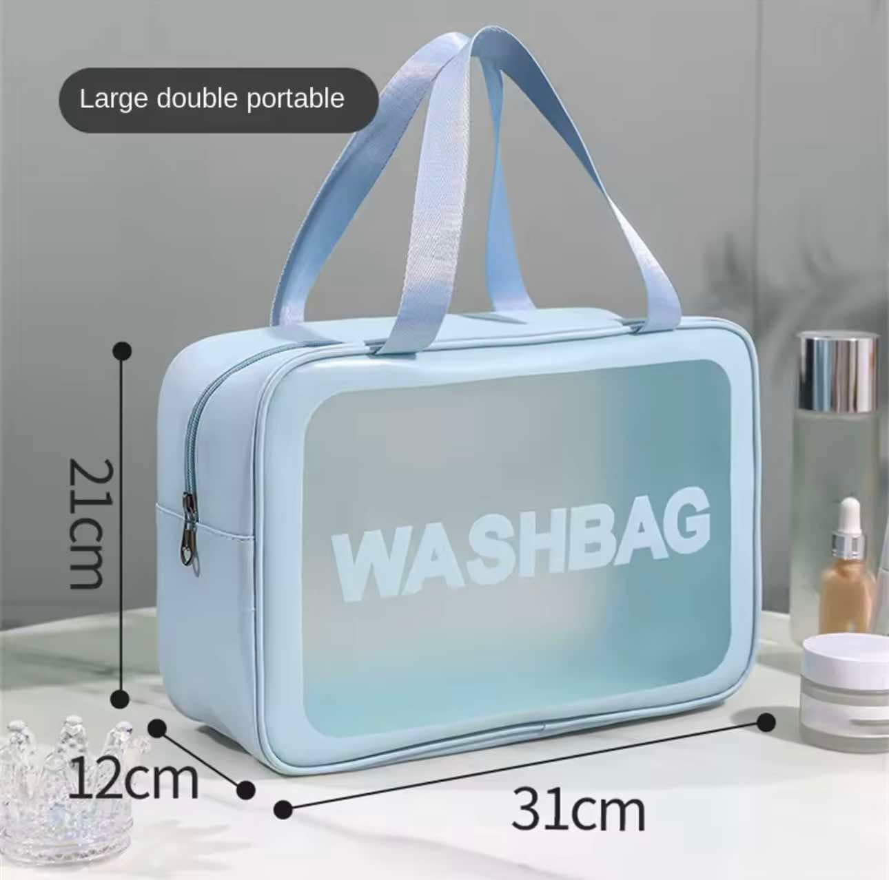 Set De 3 Trousses De Maquillage Et De Voyage