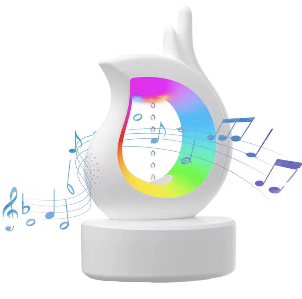 Diffuseur D'arômes , Anti-Gravité avec Haut-parleur Bluetooth et lumière RGB