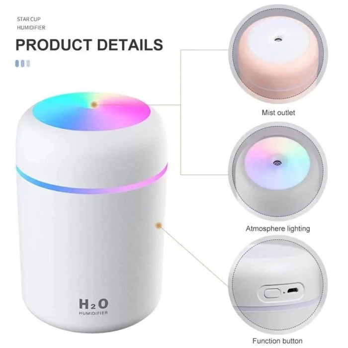 Aroma Diffuseur Électrique D'Huiles Essentielles 300 Ml