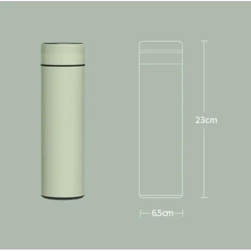 Thermos Isotherme En Acier Inoxydable Avec Afficheur De Température 500 ML