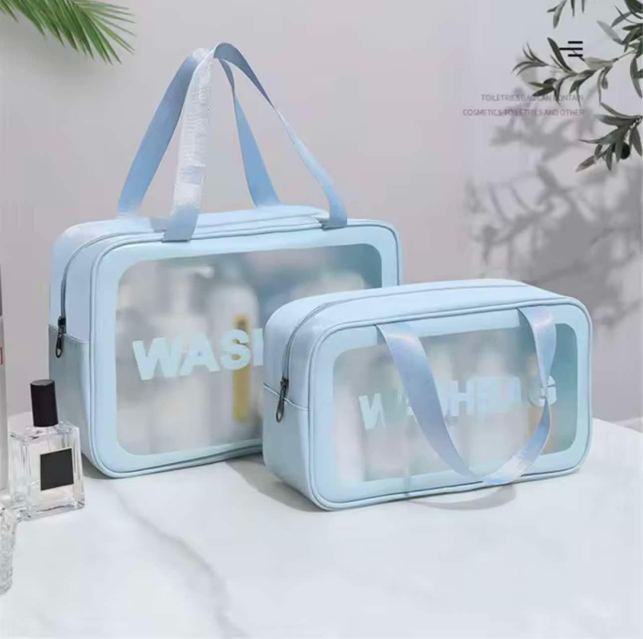 Set De 3 Trousses De Maquillage Et De Voyage