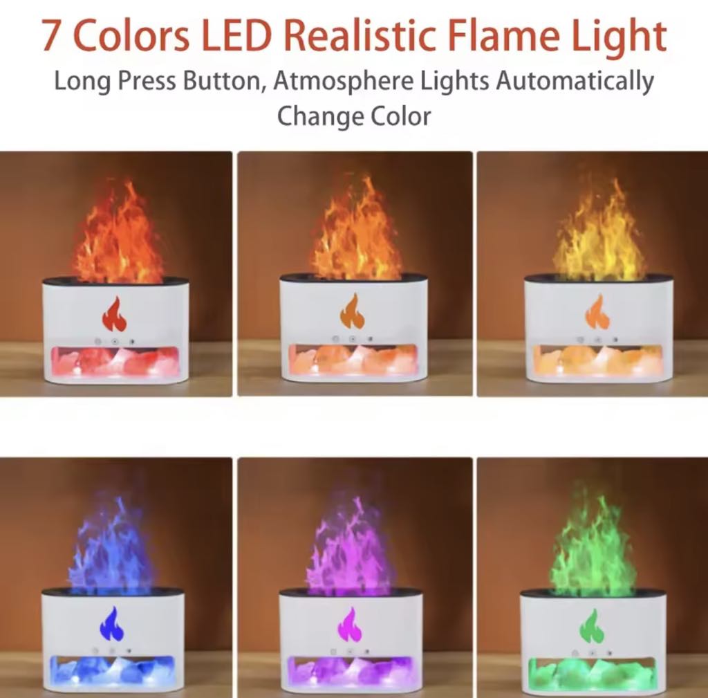 Diffuseur D'arômes de 7 couleurs changeables avec des cristaux
