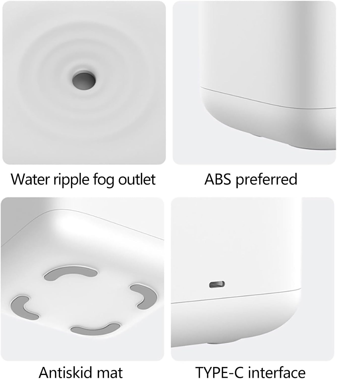 Diffuseur Humidificateur anti-gravité avec écran LED 800ml