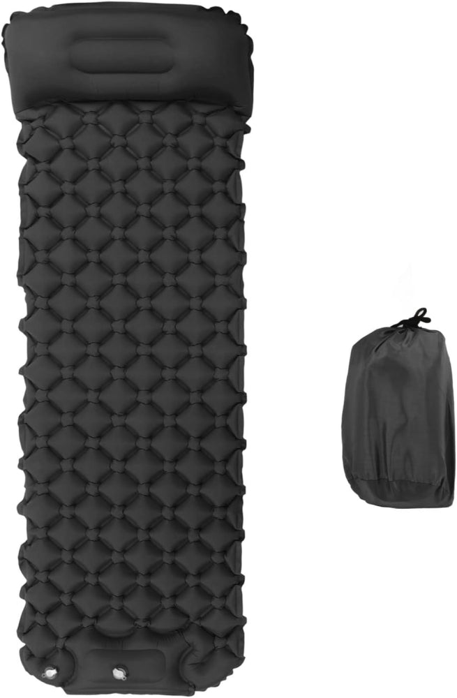 Matelas Gonflable de Camping Ultra Léger avec Oreiller