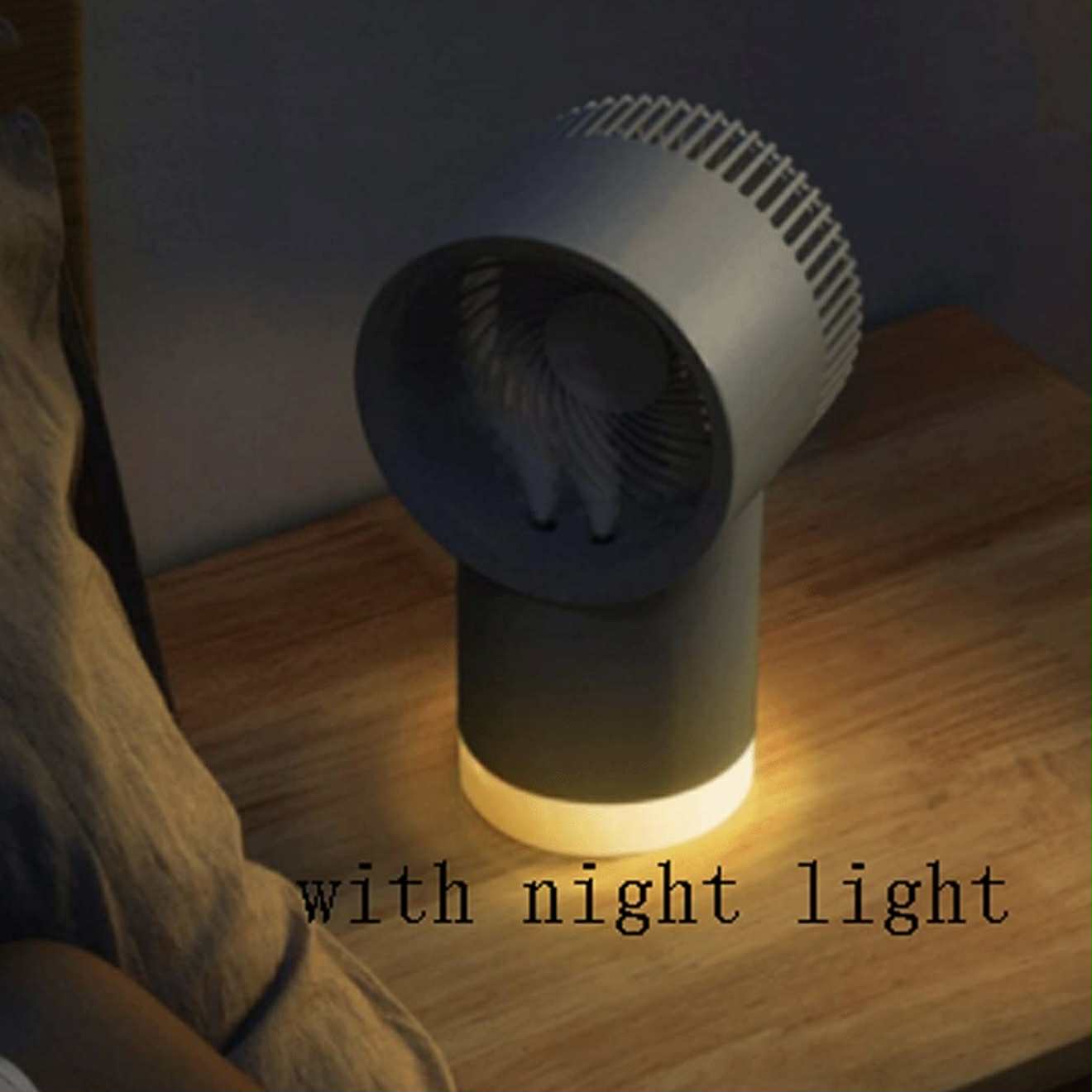 Ventilateur Refroidisseur d'Air Rechargeable avec Diffusseur et LED RGB