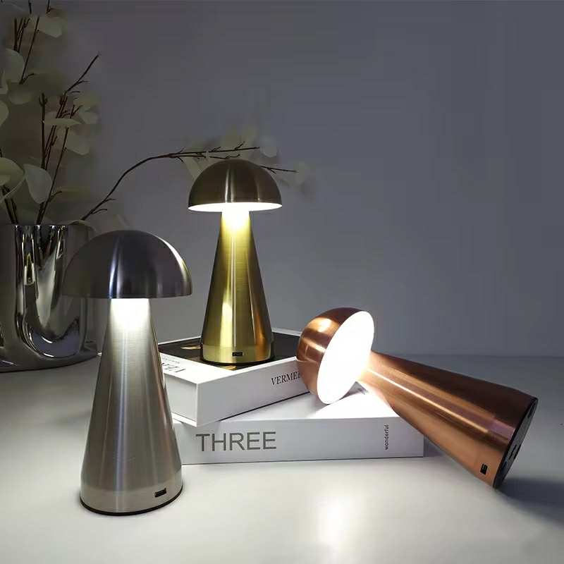 Lampe De Table Portables Sans Fil Rechargeable Avec Tactile