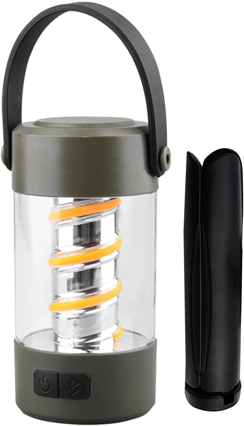 Lampe De Camping Avec Haut Parleur Bluetooth Rechargeable
