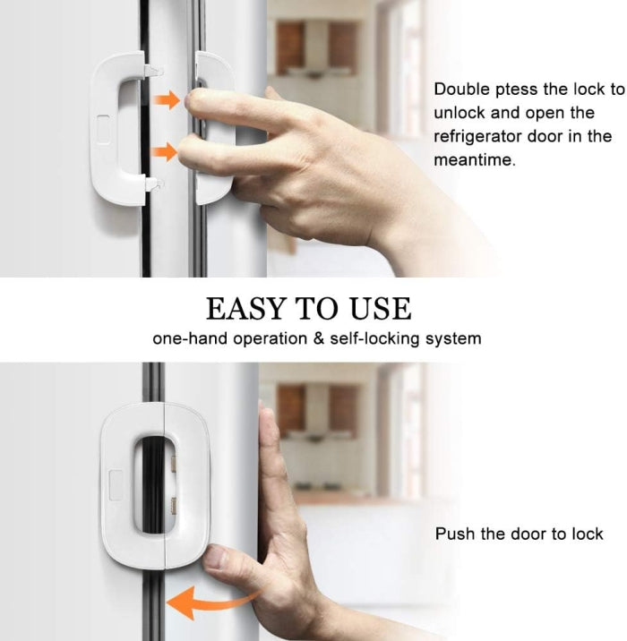 Serrure De Réfrigérateur Ou Porte De Congélateur Pour Sécurité