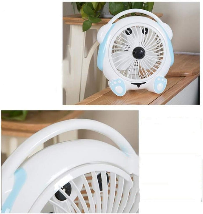 Mini Ventilateur Portable Électrique En Plastique Pour Bureau
