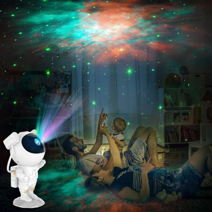 Jeux De Lumière Forme Robot En Blanc 2 Modes