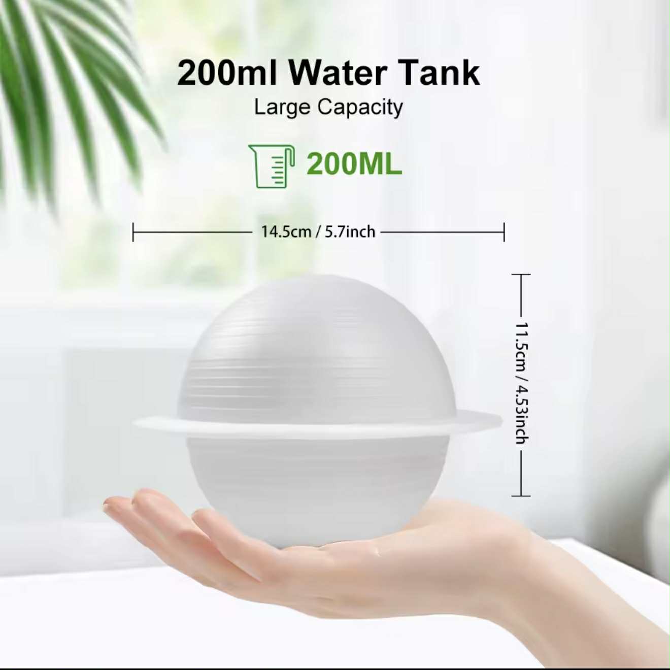 Aroma Diffuseur Électrique D'Huiles Essentielles Motif MOON 200 Ml