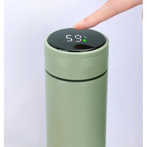 Thermos Isotherme En Acier Inoxydable Avec Afficheur De Température 500 ML
