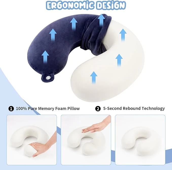 Coussin Oreiller De Massage Du Cou Pour Voyage