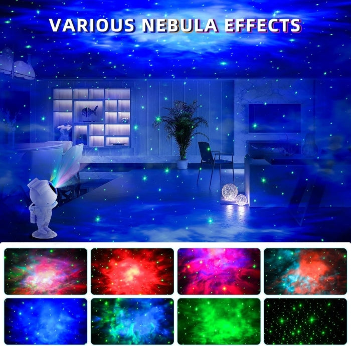 Jeux De Lumière Forme Robot En Blanc 2 Modes