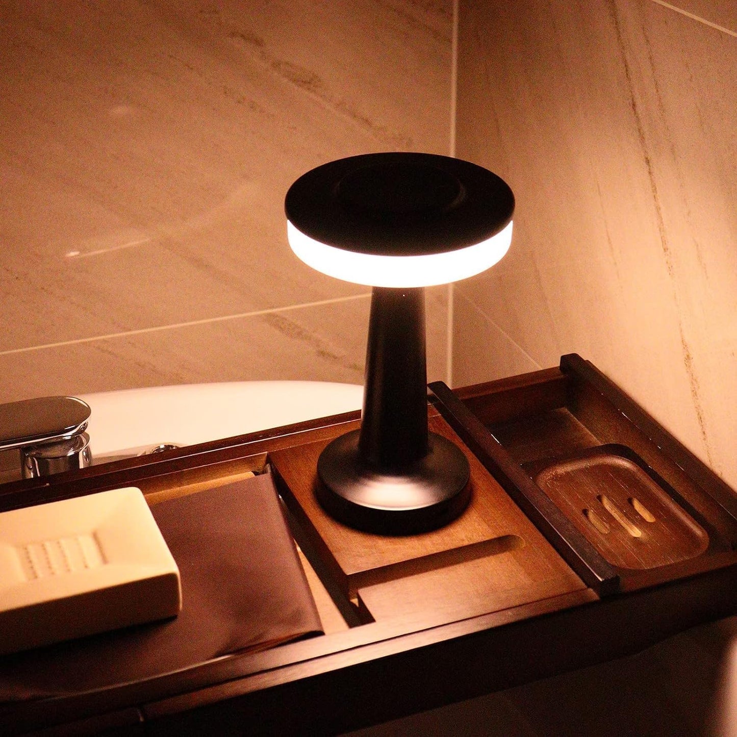 Lampe De Table Portables Sans Fil Rechargeable Avec Tactile