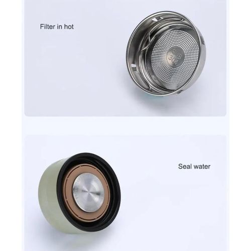 Thermos Isotherme En Acier Inoxydable Avec Afficheur De Température 500 ML