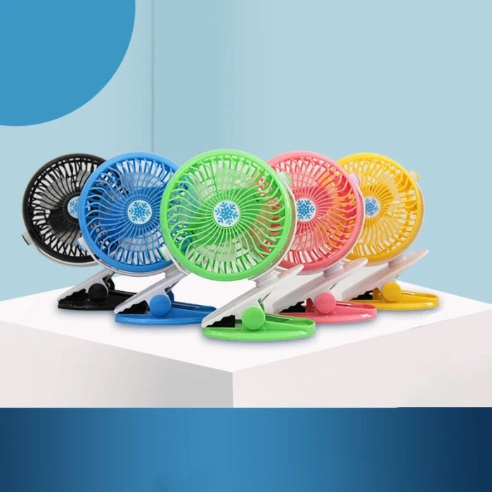Ventilateur Sans Fils Portable Rotatif Et Rechargeable