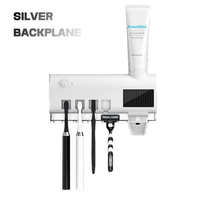 Stérilisateur De Brosse A Dents Avec Distributeur Automatique De Dentifrice