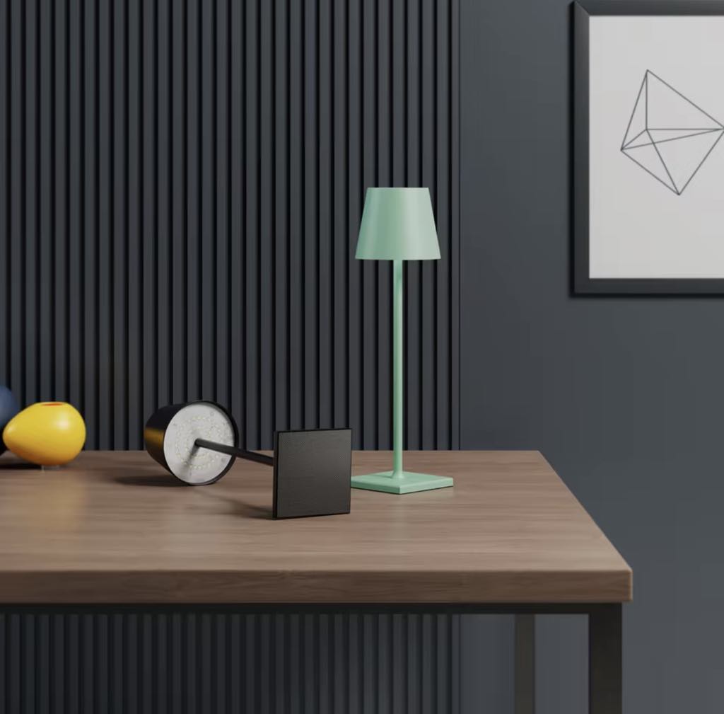Lampe De Table Portables Sans Fil Rechargeable Avec Tactile