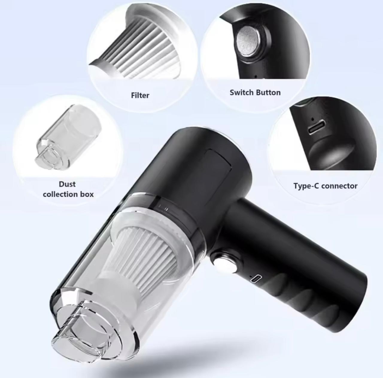 Aspirateur Portable Sans Fil Multifonction