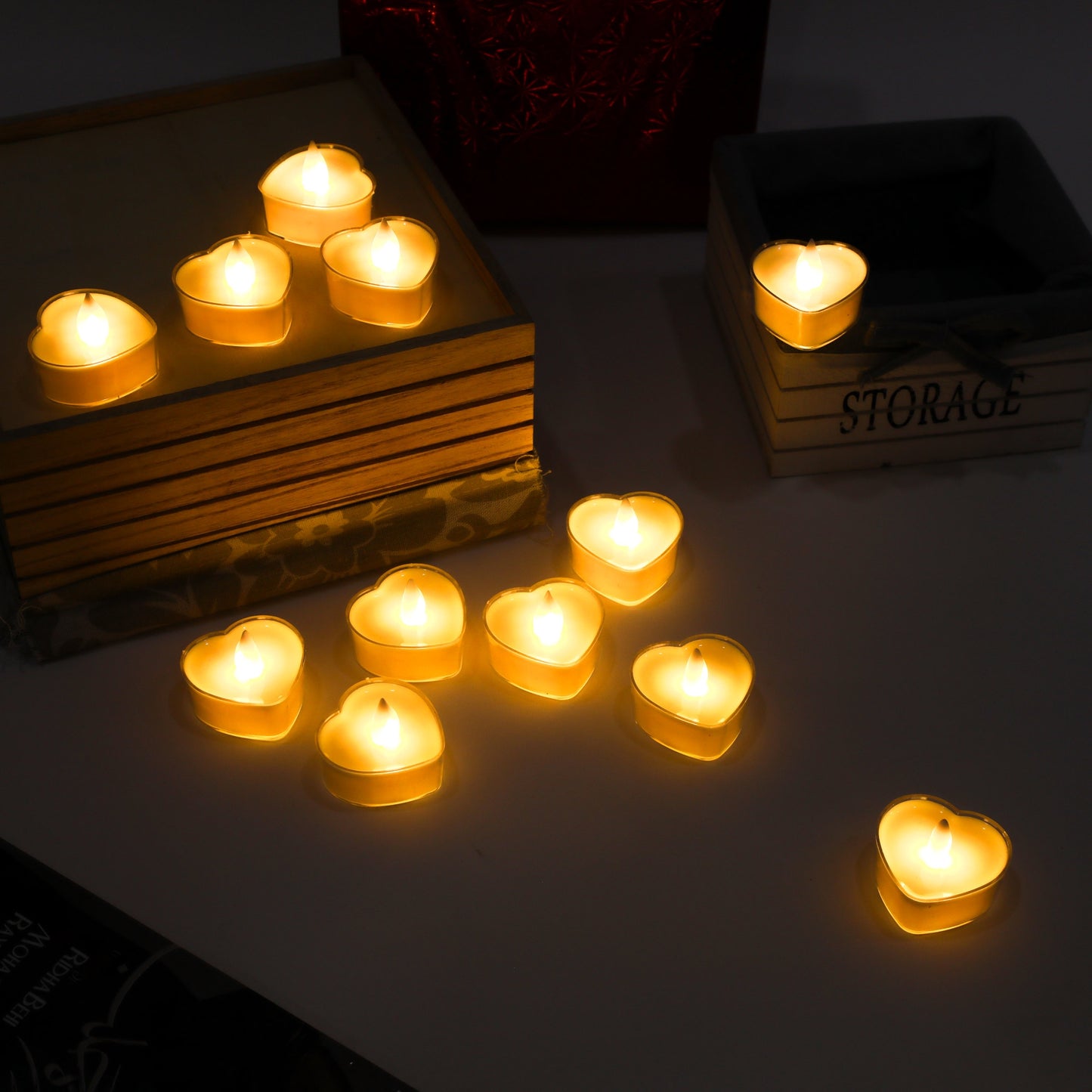 Chandelles Électroniques 6 Pièces Romantiques Pour Mariage Et Fête Sans Flamme À LED