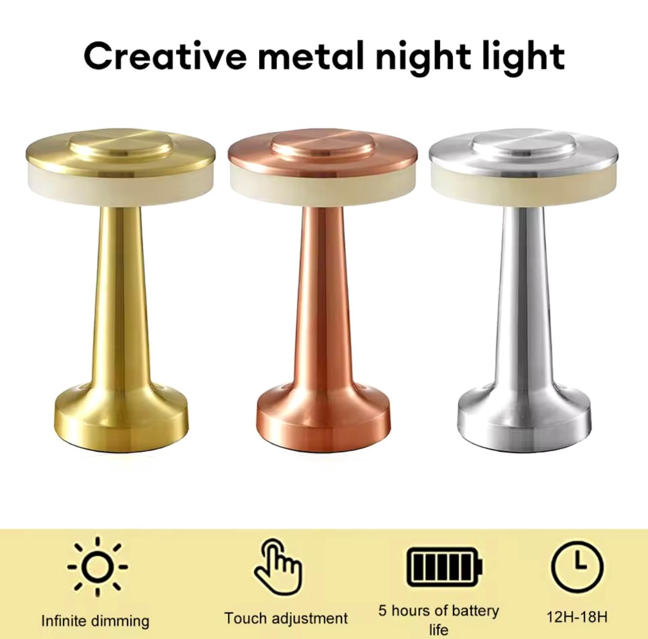 Lampe De Table Portables Sans Fil Rechargeable Avec Tactile Modèle 2