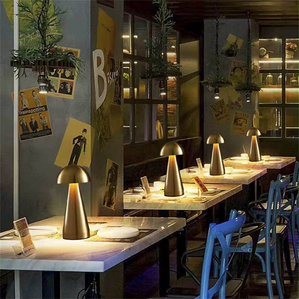 Lampe De Table Portables Sans Fil Rechargeable Avec Tactile
