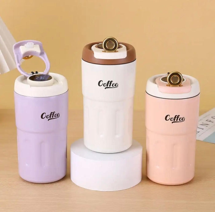 Thermos Mug Led Isotherme Avec Affichage De La Température 500 ML