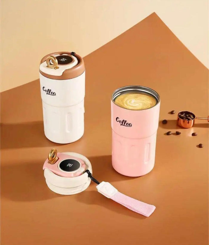 Thermos Mug Led Isotherme Avec Affichage De La Température 500 ML
