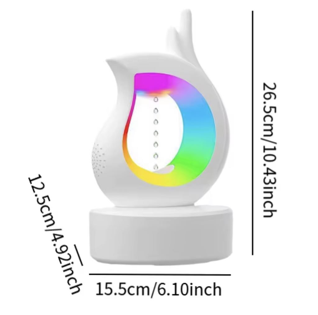 Diffuseur D'arômes , Anti-Gravité avec Haut-parleur Bluetooth et lumière RGB