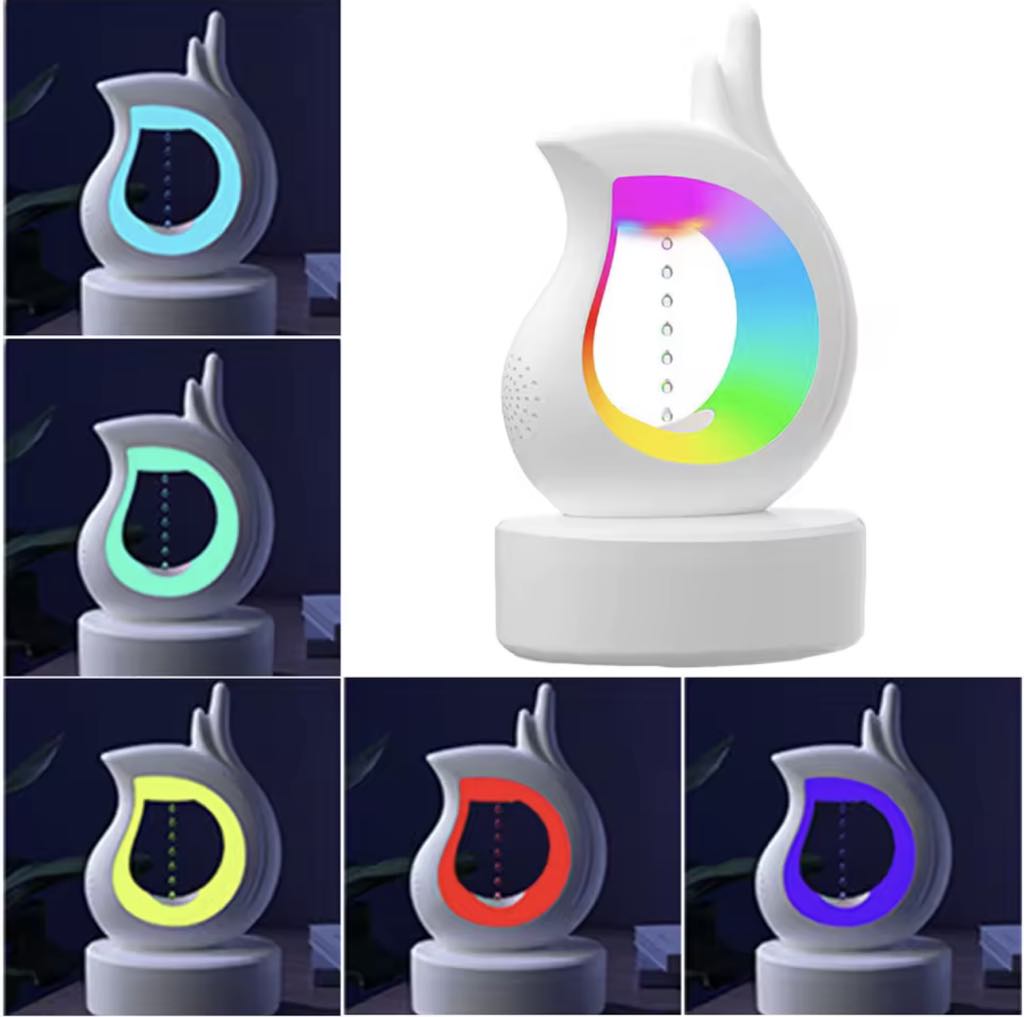 Diffuseur D'arômes , Anti-Gravité avec Haut-parleur Bluetooth et lumière RGB
